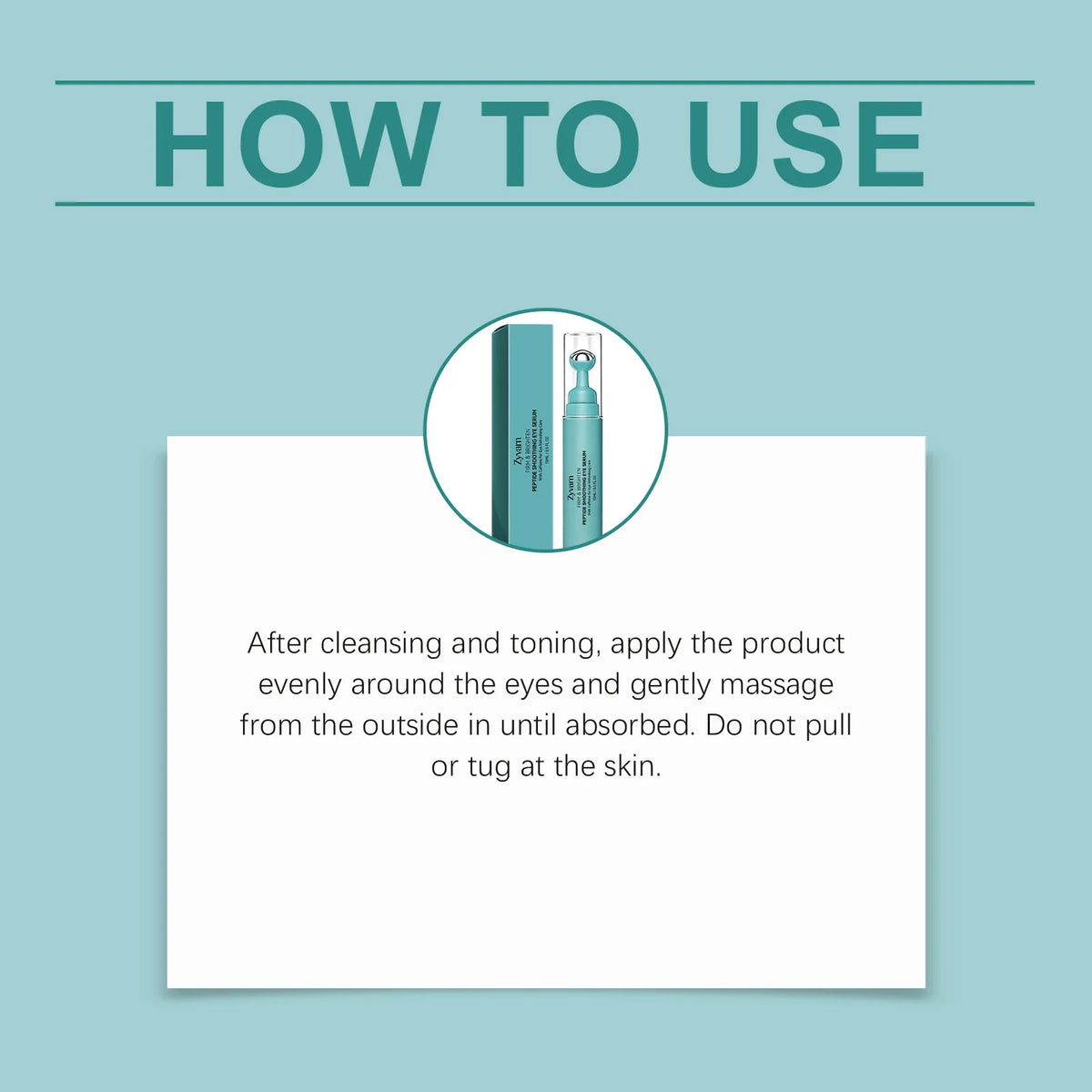 TFAR™ Peptide Revive Eye Serum — Cooling Massage Roller