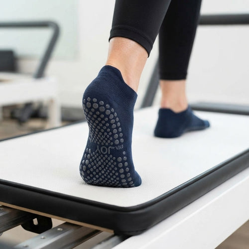 3-Pair Women’s Non-Slip Grip Socks for Yoga, Pilates & Barre